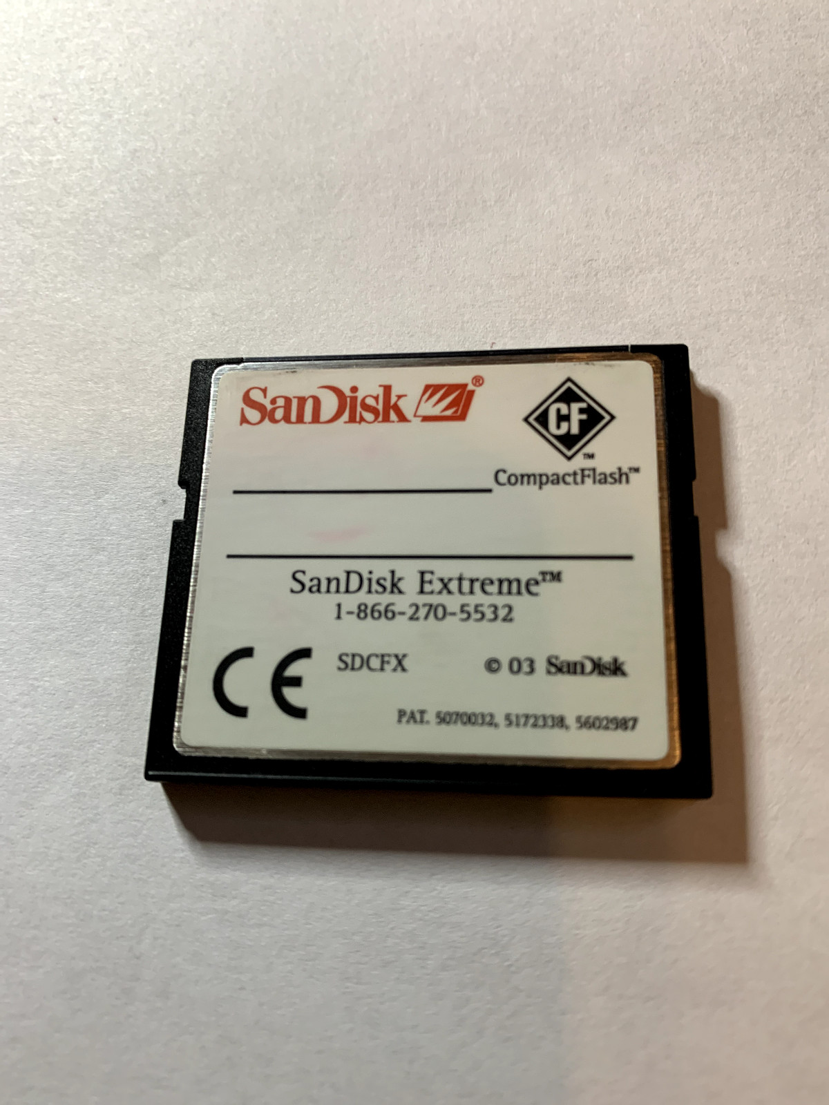 1pcs 2gb Sandisk Extreme Compact flash CFI memory card for CF Nikon CANON