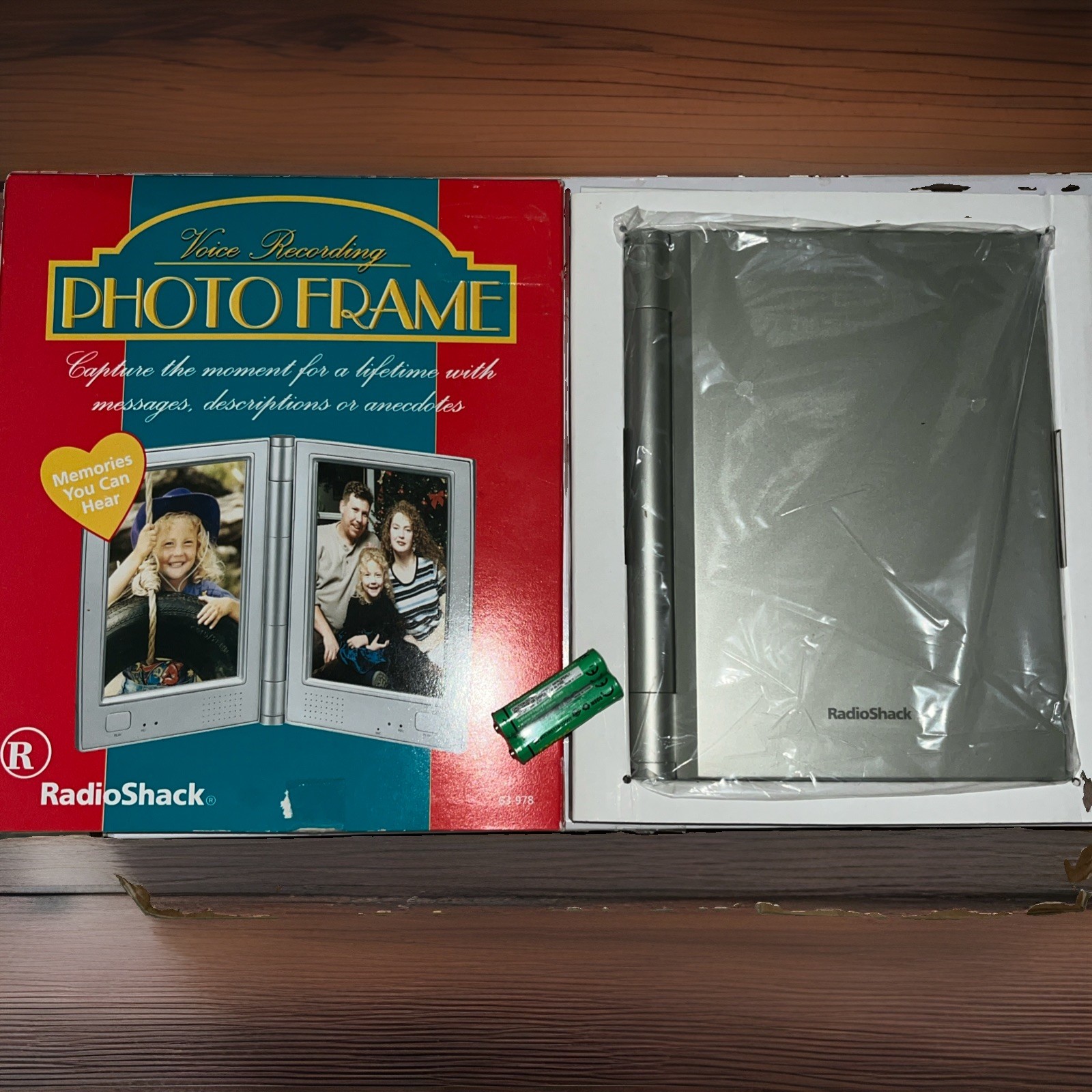 RadioShack 63-978 Voice Recording Photo Frame New In Box Recordable Message
