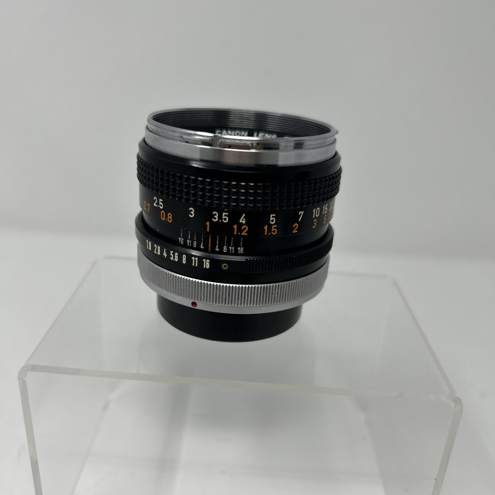 Canon FD 50mm f/1.8 Prime Lens Vintage Fast Standard – Made in Japan