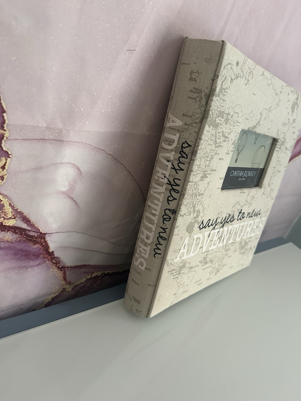 CYNTHIA ROWLEY SAY YES TO ADVENTURES PHOTO ALBUM – UNUSED