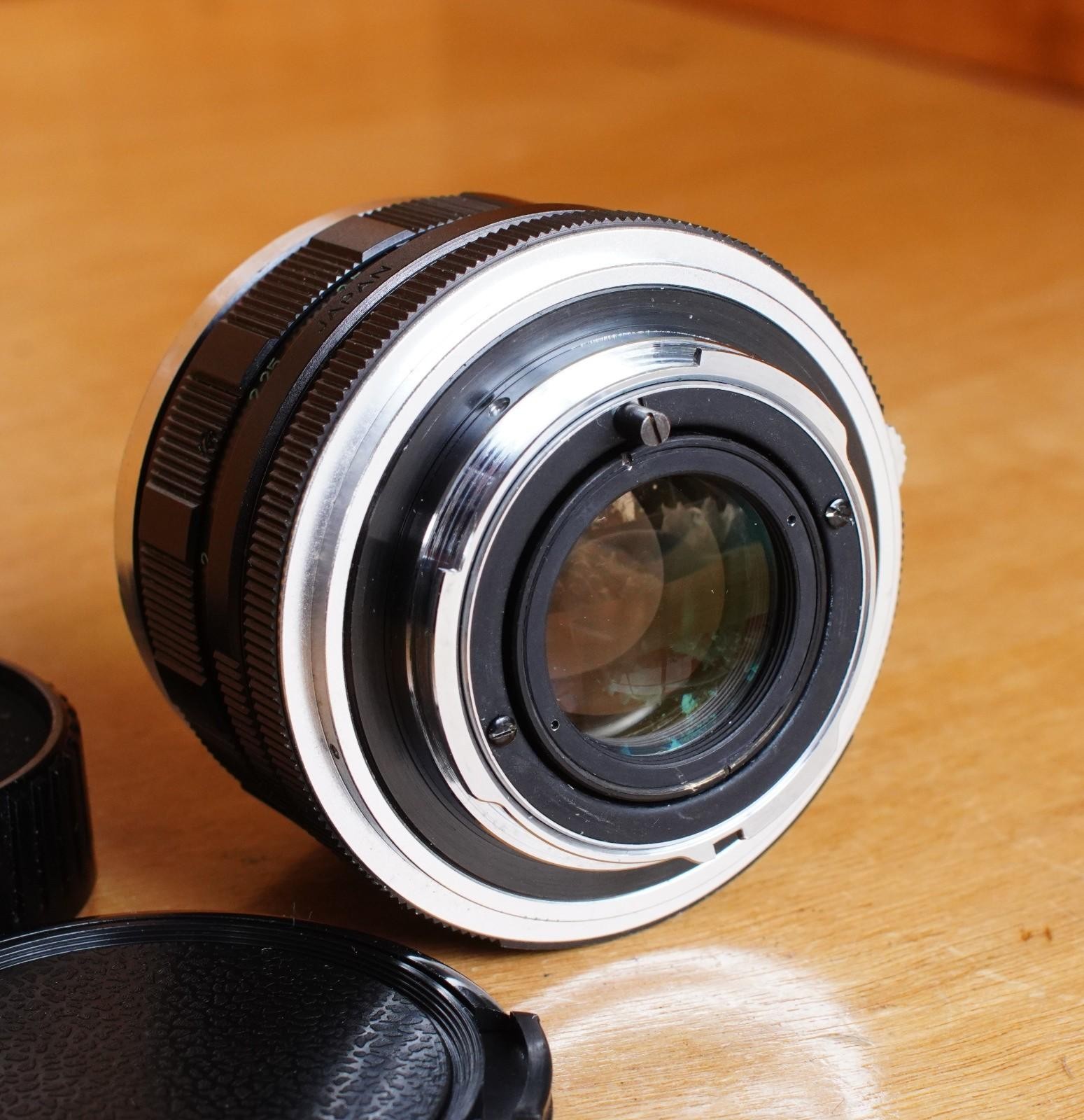 Genuine Minolta Auto Rokkor PF 55mm F2.0 Prime Lens Good Condition KE