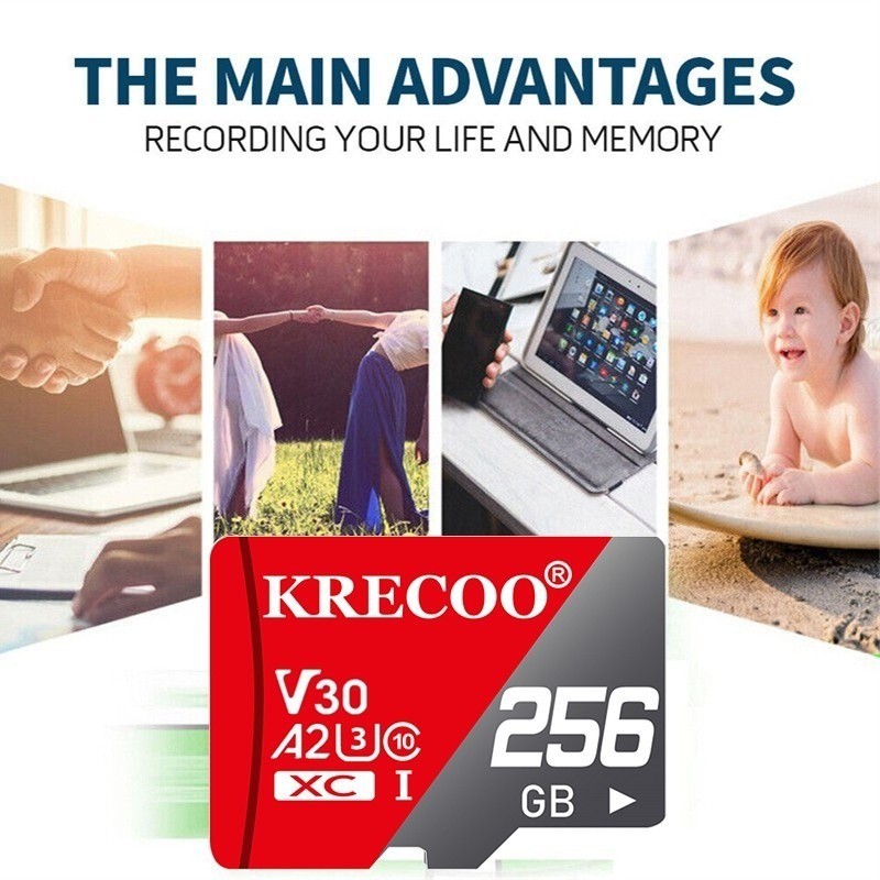 2TB 1TB Micro SD Card SDHC Class 10 UHS-I Memory Card A2 Flash TF Cards Camera