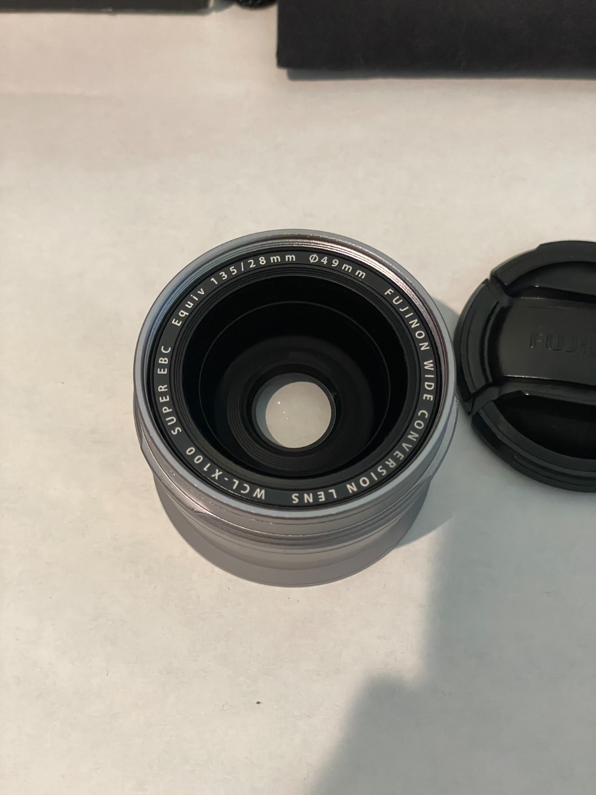 Fujifilm WCL-X100 Wide-Angle Conversion Lens Silver Original (not mark ii)