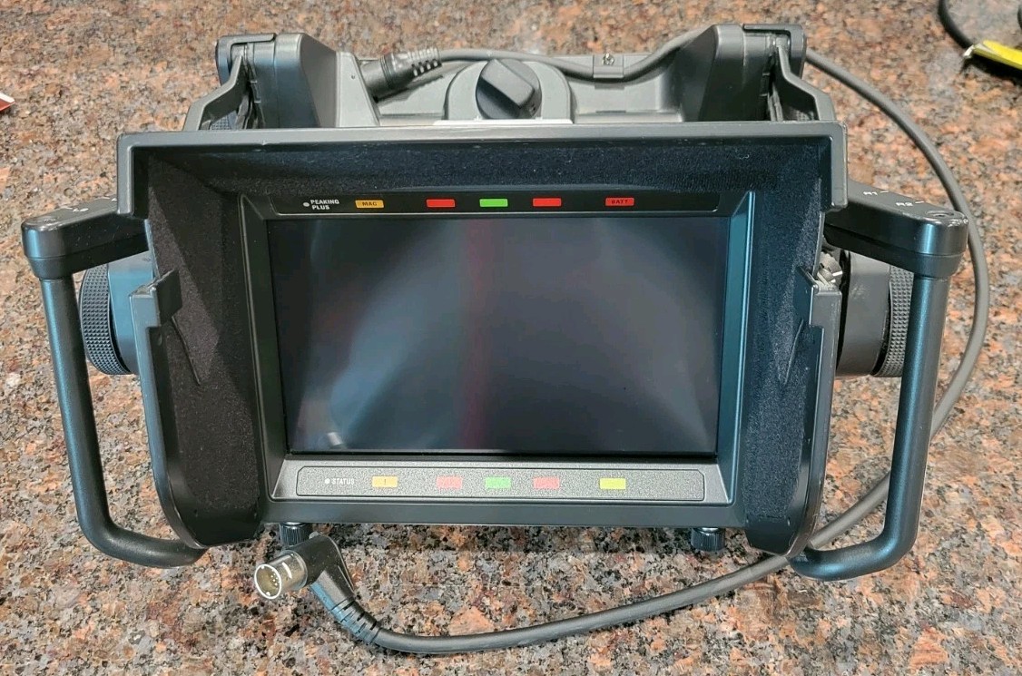 Sony HDVF-EL75 7.4″ OLED Studio Viewfinder with Hood