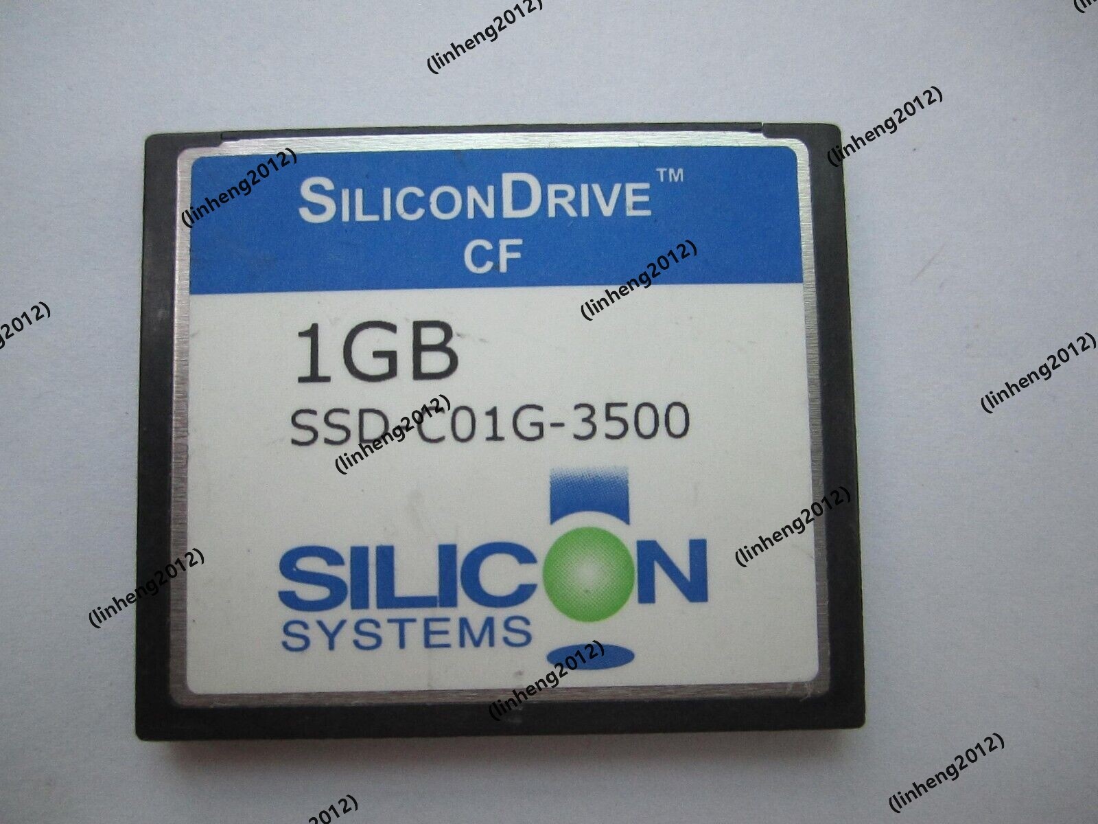 10PCS SiliconDrive 1GB CF Compact Flash CF Card SSD-C01G-3500
