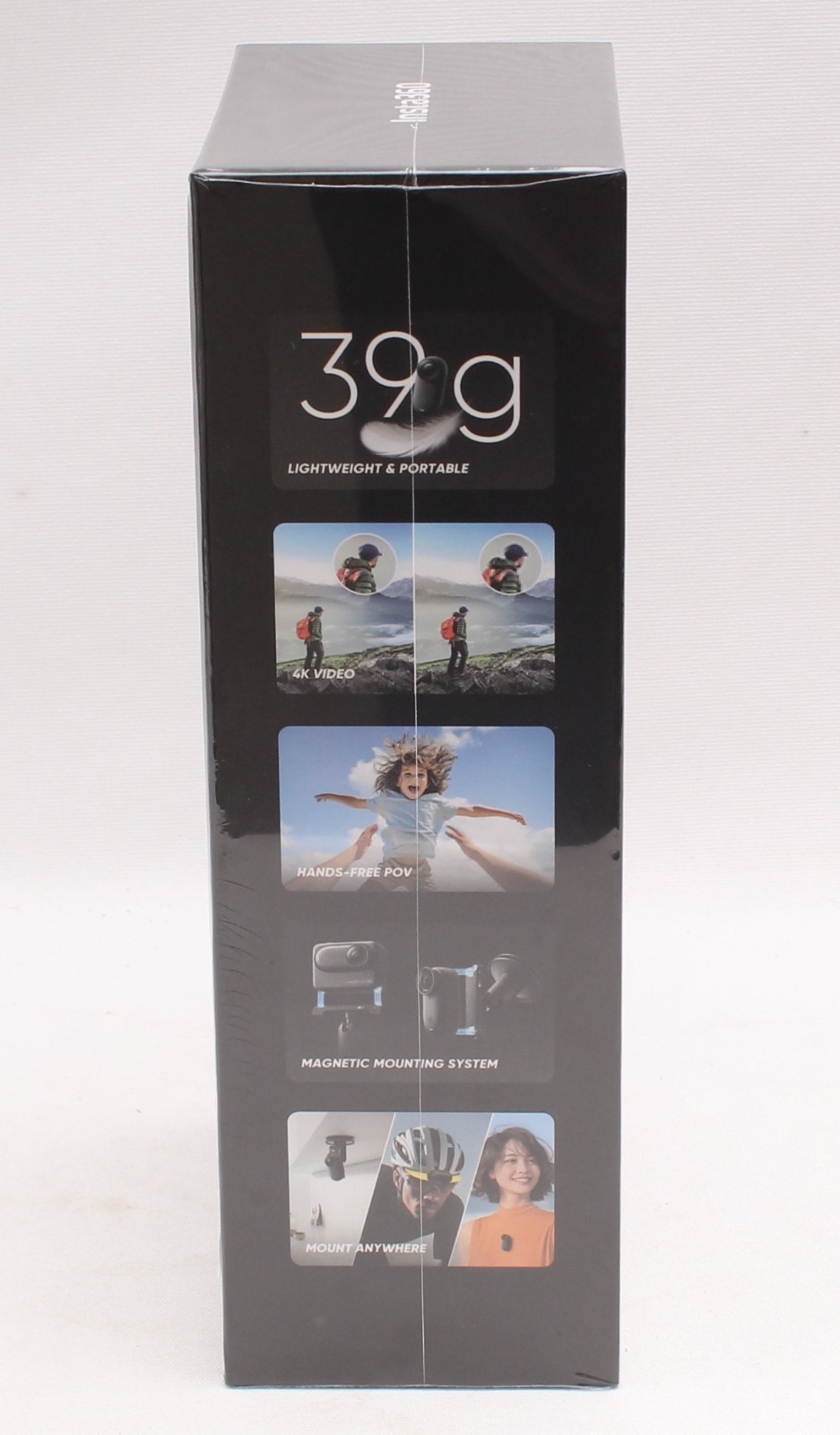 Insta360 Go 3S 128GB 4K Portable Vlogging Action Camera Kit – Black – New