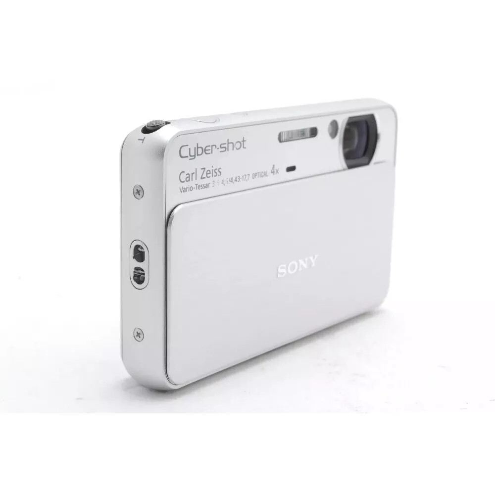 SONY Cyber Shot DSC-T99 CCD 14.1MP 4x Optical Zoom Digital Camera-Silver