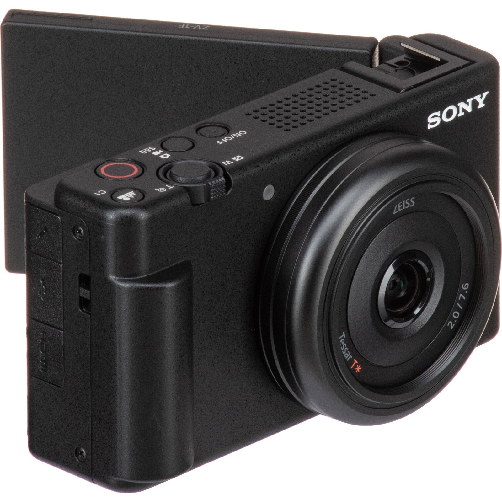 Sony ZV-1F 3″ Vlog Camera for Content Creators w/ Microphone (Black)