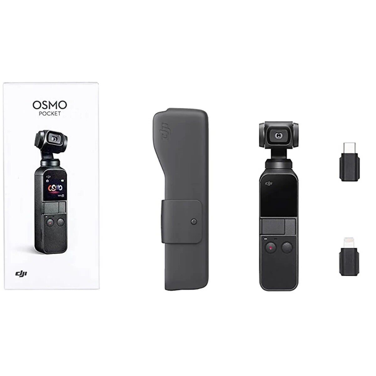 DJI Osmo Pocket Handheld 3-Axis Gimbal Stabilizer with integrated Camera 99%NEW