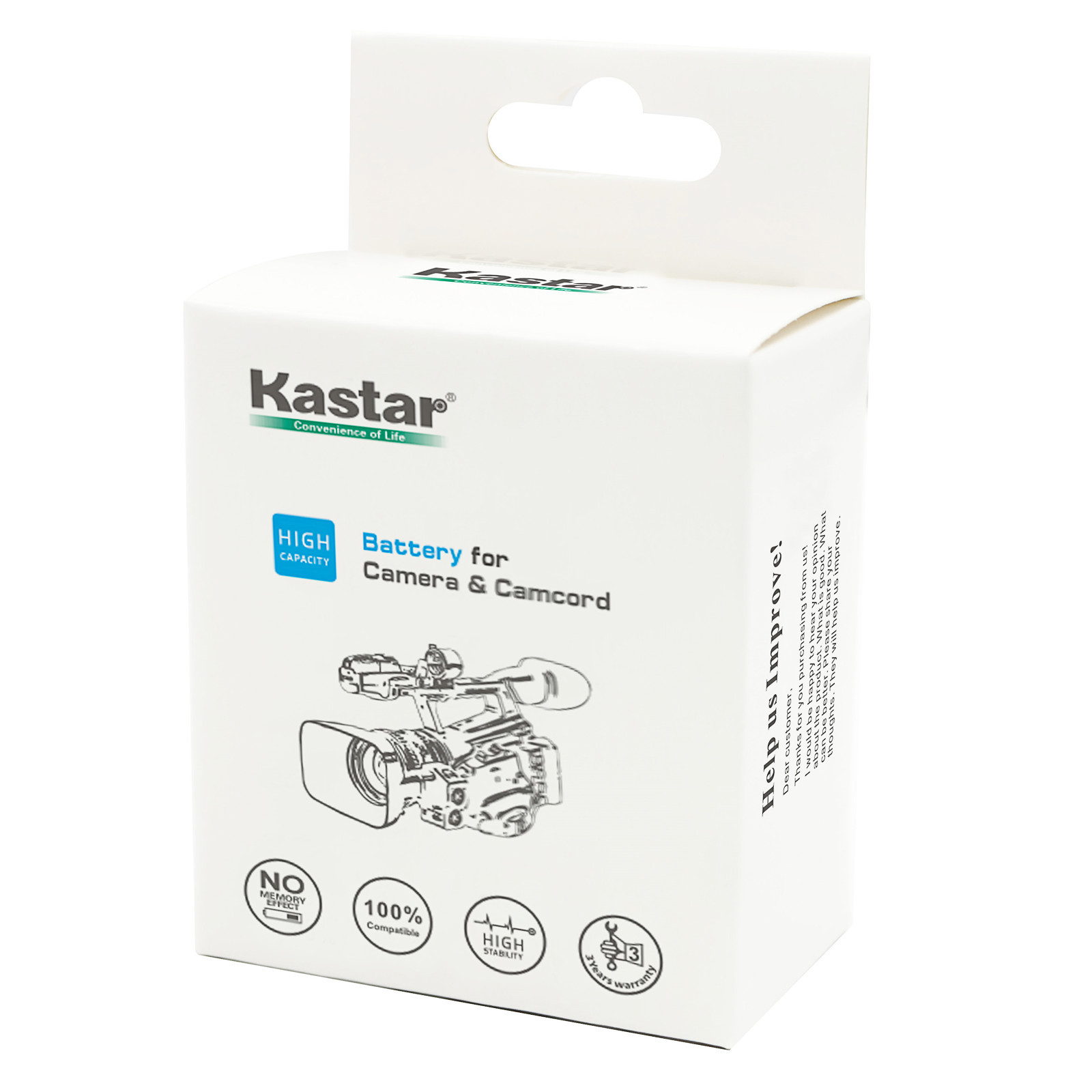 Kastar EN-EL4 Battery Fast Charger for Nikon D2Z D2H D2Hs D2X D2Xs D3 D3S D3X F6
