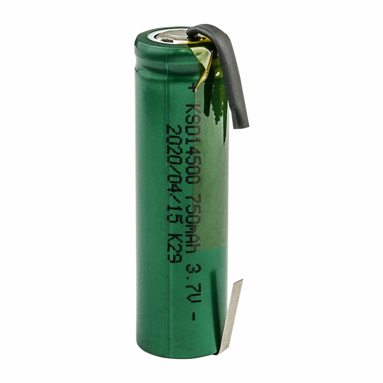 Kasar 14500 with tab 3.7V 750mAh Battery for Philips Norelco, Braun shaver