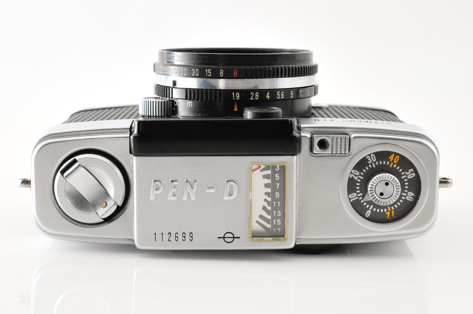 [N-MINT/Tested] OLYMPUS PEN D2 Half Frame 35mm Film Camera 32mm F1.9 from Japan