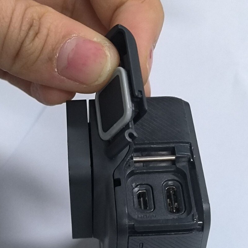 Original USB-C Micro HDMI Port Side Door Case Cover For Gopro Hero 5 6 Repair