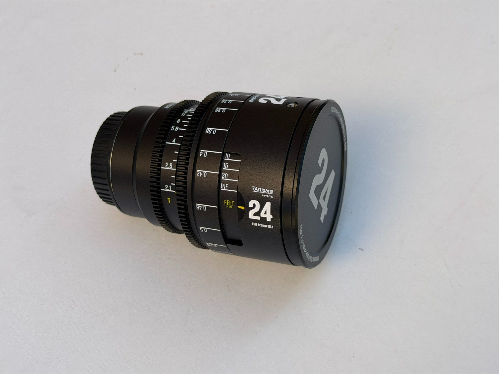 7Artisans Infinte Full Frame Cine Lens 24mm T2.1 Canon EF Mount