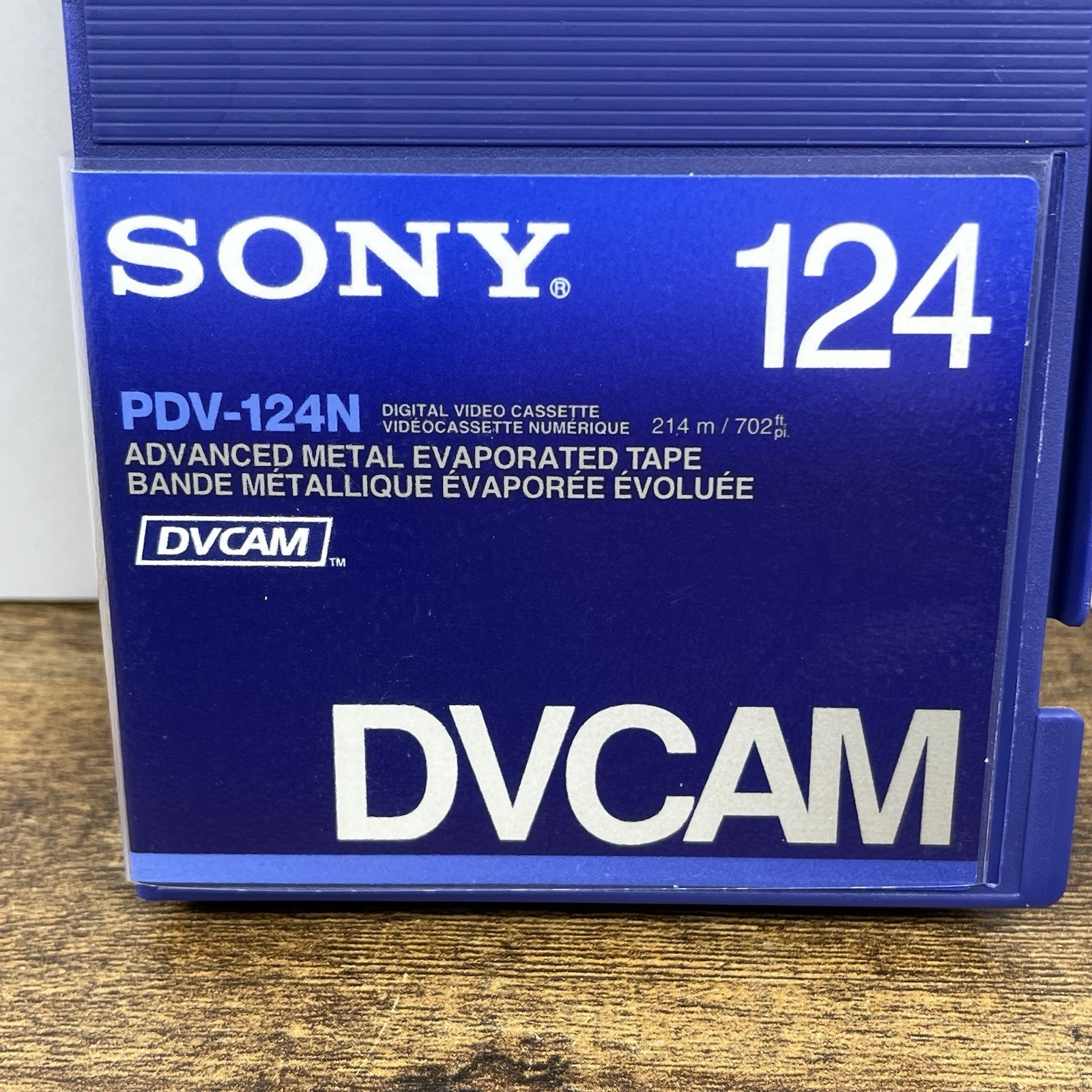 Sony PDV-124N DVCAM Digital Video Cassette 124 Minutes – Set of 2