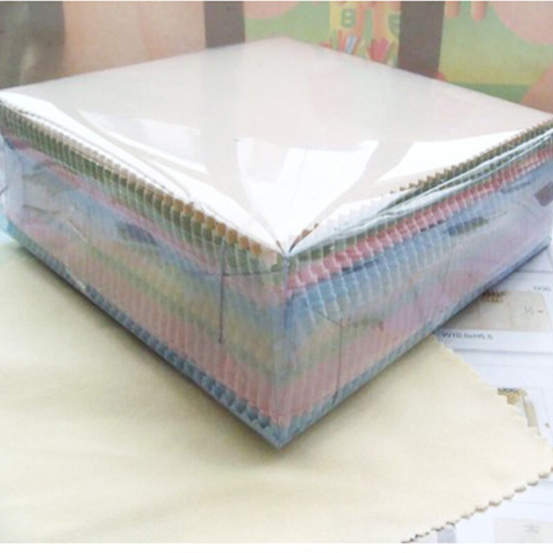 100pcs 5″x5″ Microfiber Glasses Cleaning Cloth for Tablets, Smartphones, Lenses