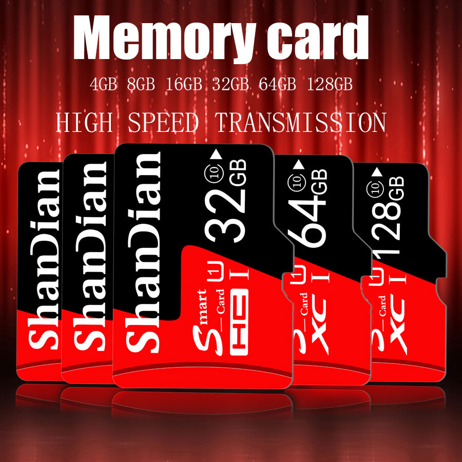 128GB 256GB 1TB Micro SD Card Memory Card TF Card with Free Adapter High Speed