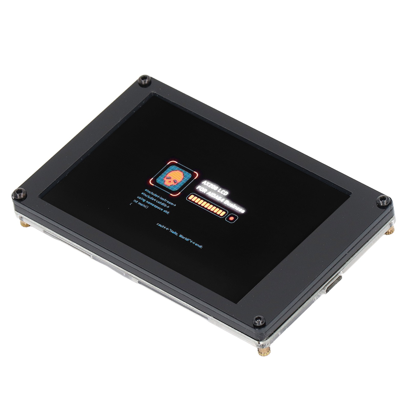 3.5in IPS Monitor Subscreen LCD Display Screen With USB Power Cable Support New