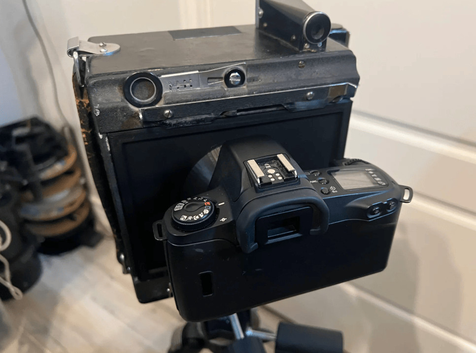 Canon EF to Graflex 4×5 Adapter | DSLR to Large Format Film Back