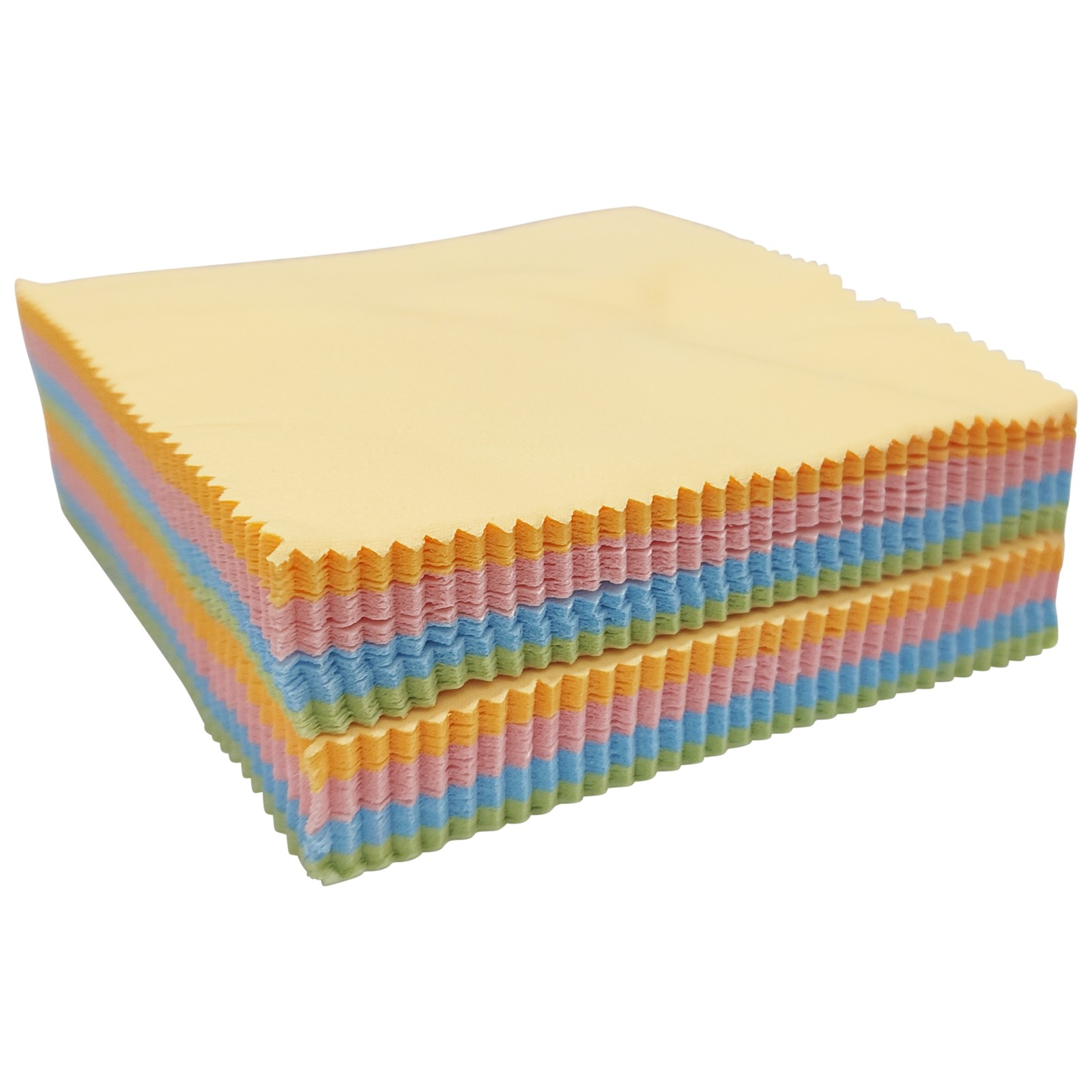 100pc Microfiber Phone Screen Camera Lens GlassCleaning Cloth Square CleanerHot