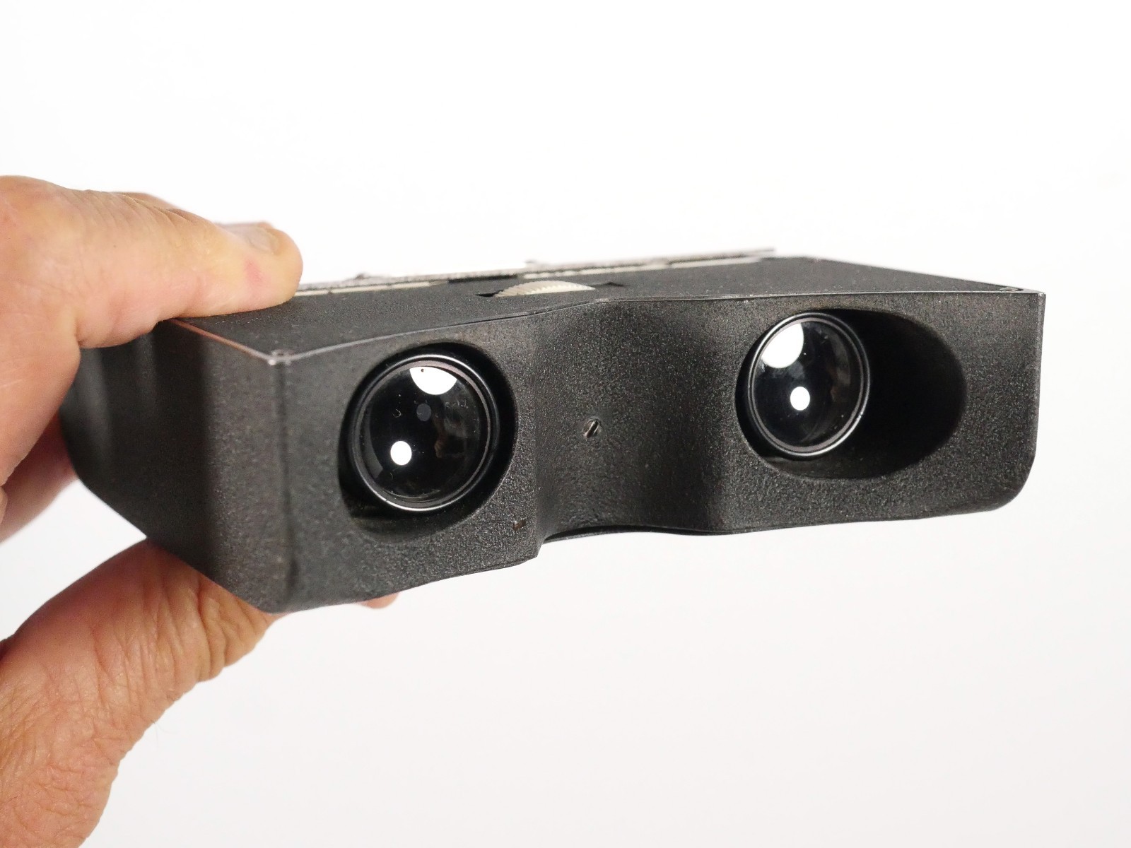 ILOCA all metal German Stereo Realist format 3D slide Viewer – Serviced by DrT