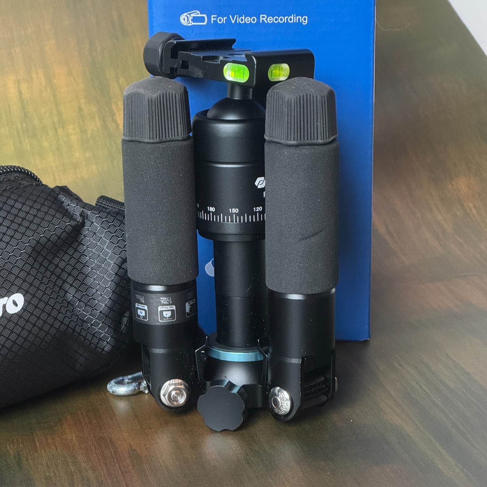 Mini Tripod Portable Desktop Aluminum Small Camera Tripod with 360 Ball Head …