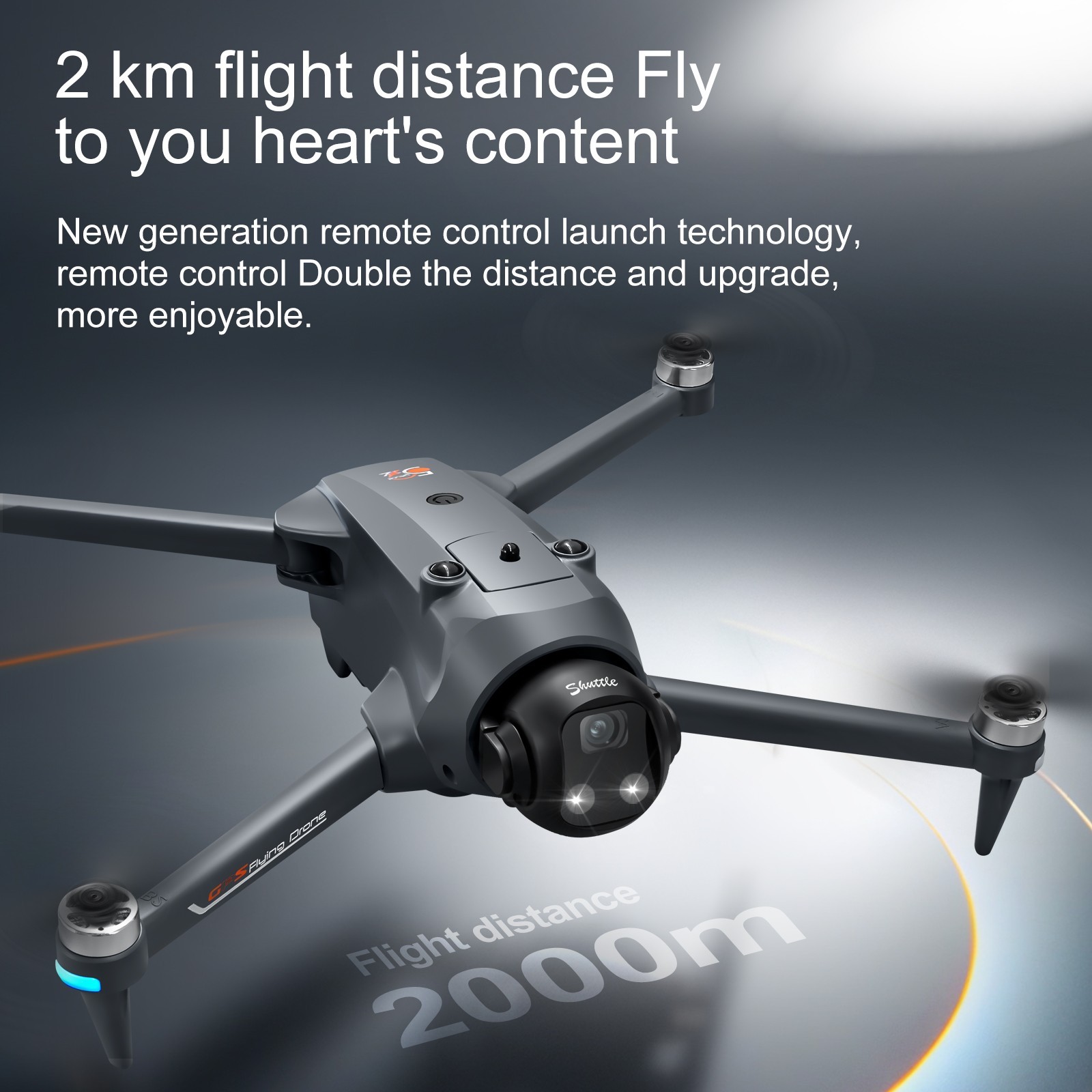 YL059 Drone GPS WIFI FPV 4K Dual Camera Selfie Obstacle Avoidance Quadcopter