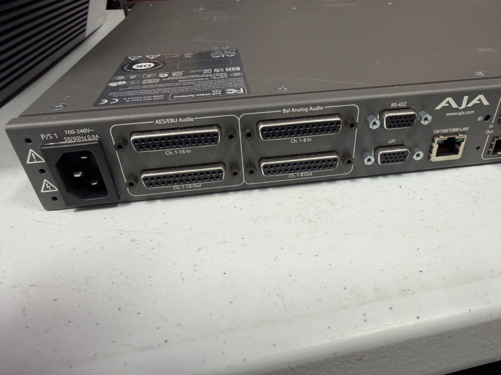 AJA FS2 Dual Channel Frame Synchronizer and Converter Fully Functional