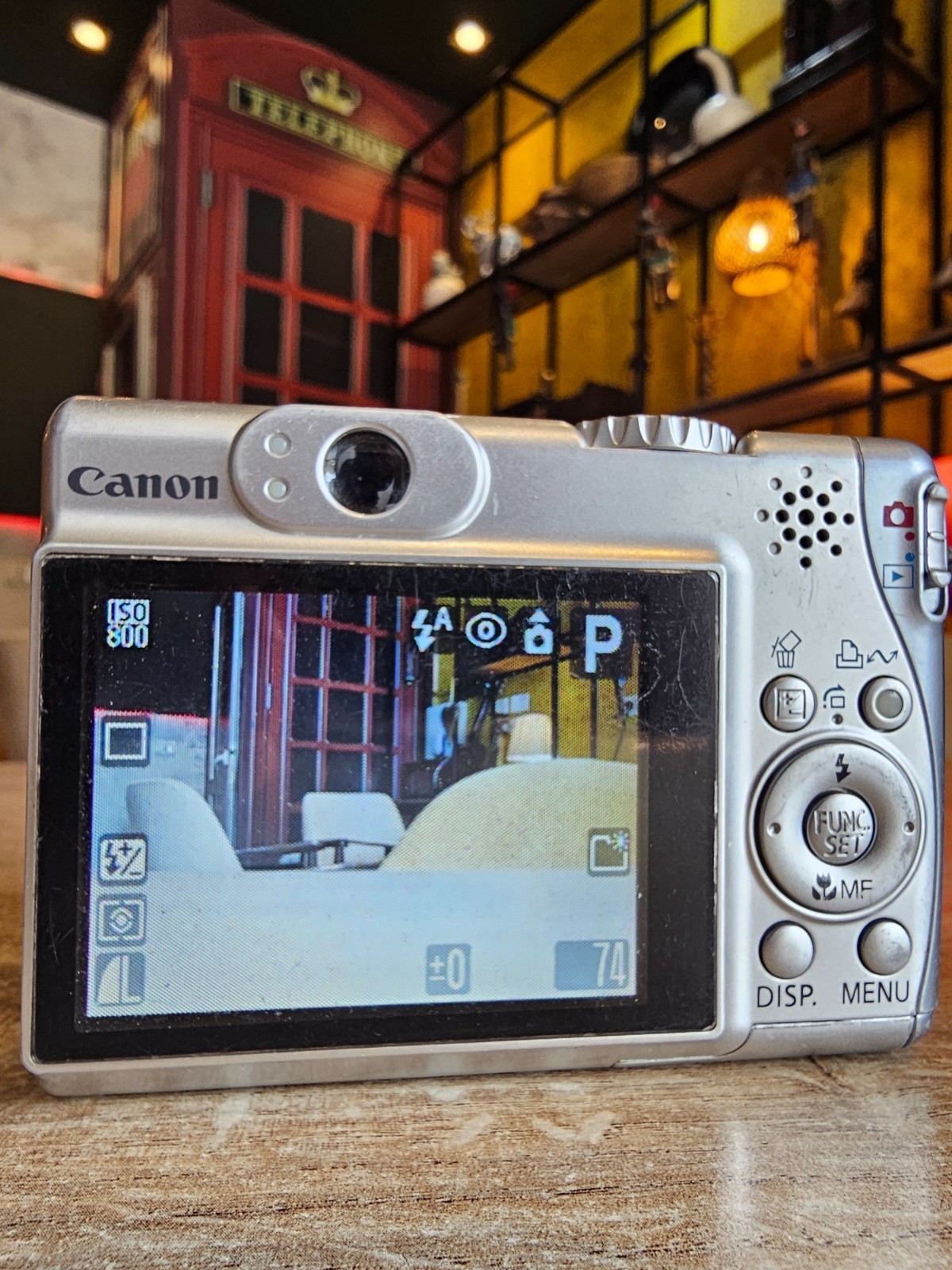 Canon PowerShot A540 Digital Camera 6MP 4x Optical Zoom