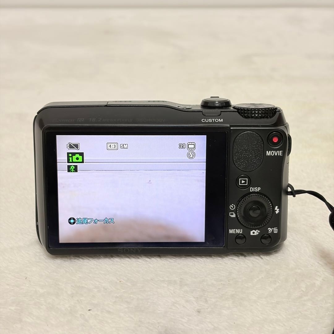SONY Cyber-shot DSC-HX30V 18.2MP Exmor R 20x Zoom G Lens Full HD Wi-Fi GPS Japan