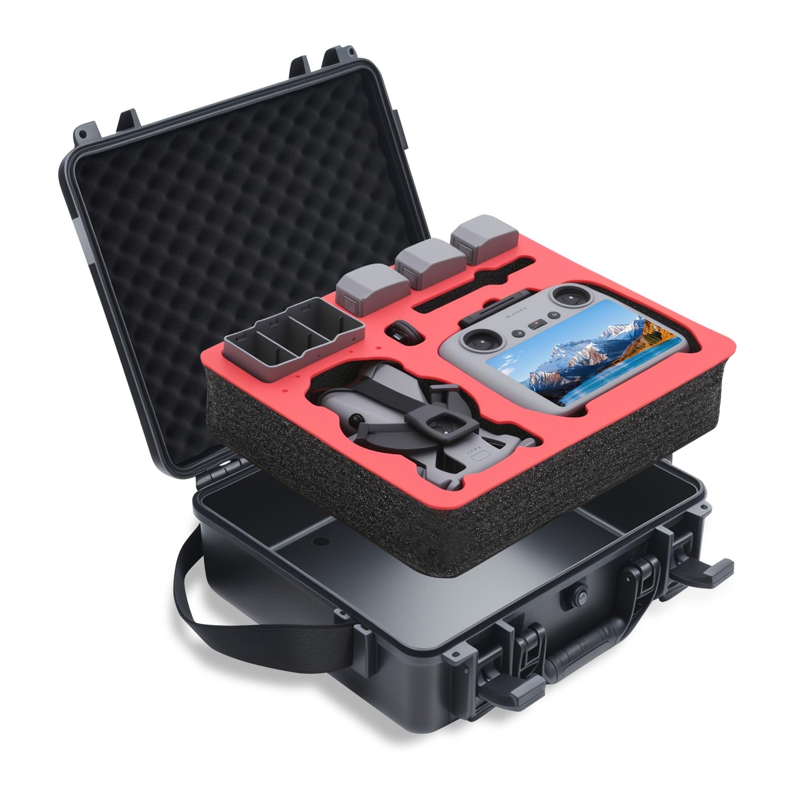 Waterproof Hard Carrying Case for DJI Mini 5 Pro, for Fly More Combo, for DJI RC