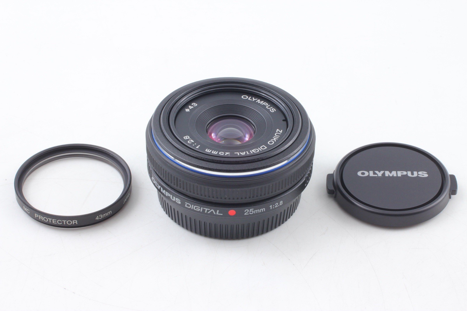 【 Top MINT 】Olympus ZUIKO DIGITAL 25mm f/2.8 Pancake Lens Four Thirds JAPAN #608