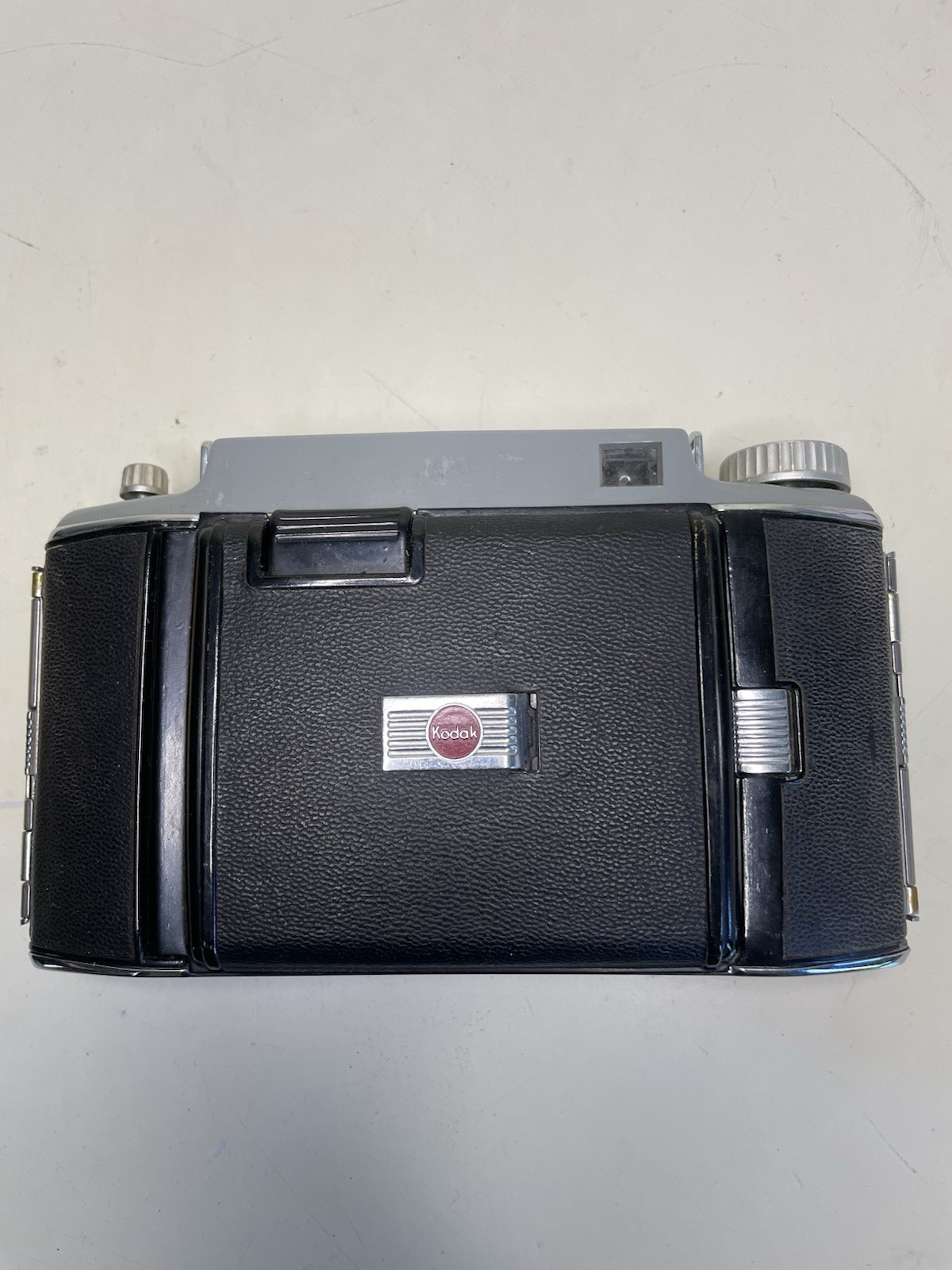Kodak Tourist II Camera With Original Box Folding VTG 1950s 620 Film Kodet Lens