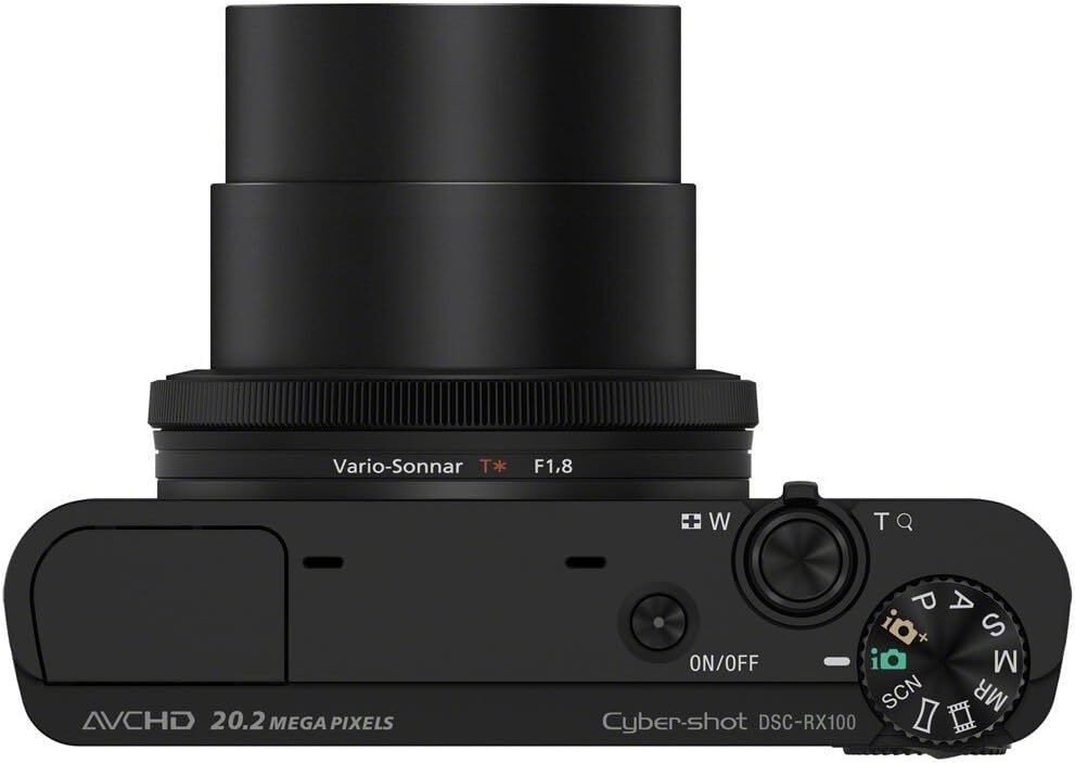 Sony RX100 20.2 MP 3.6 x Compact Digital Camera w/Charger & Card&Battery