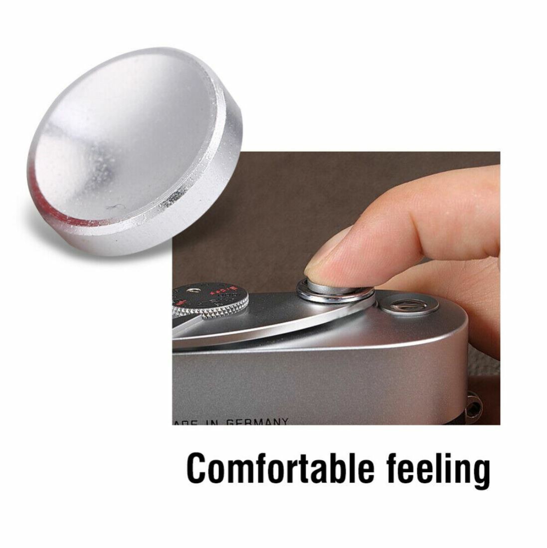10pcs Metal Camera Shutter Release Button for Fujifilm Leica Canon Nikon + More