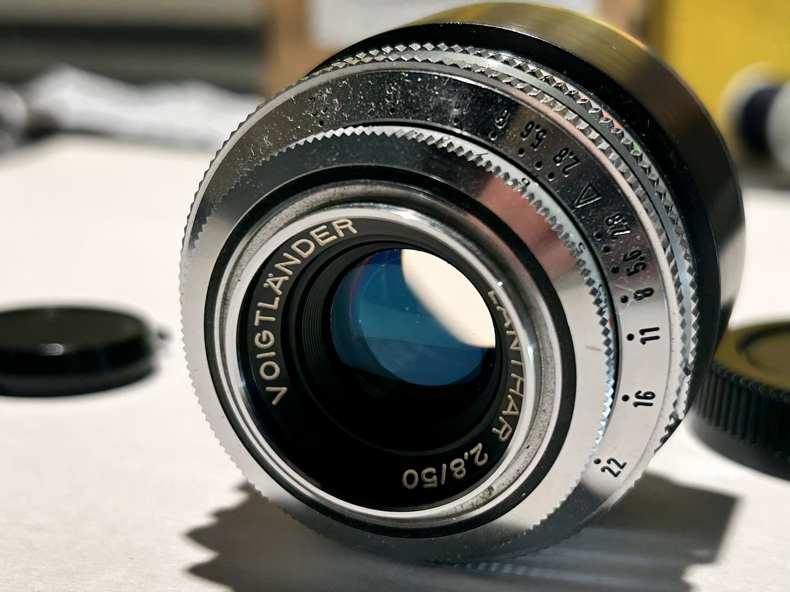 Voigtlander Lanthar 50mm f/2.8 Manual Lens Adapted For Micro Four Thirds M43