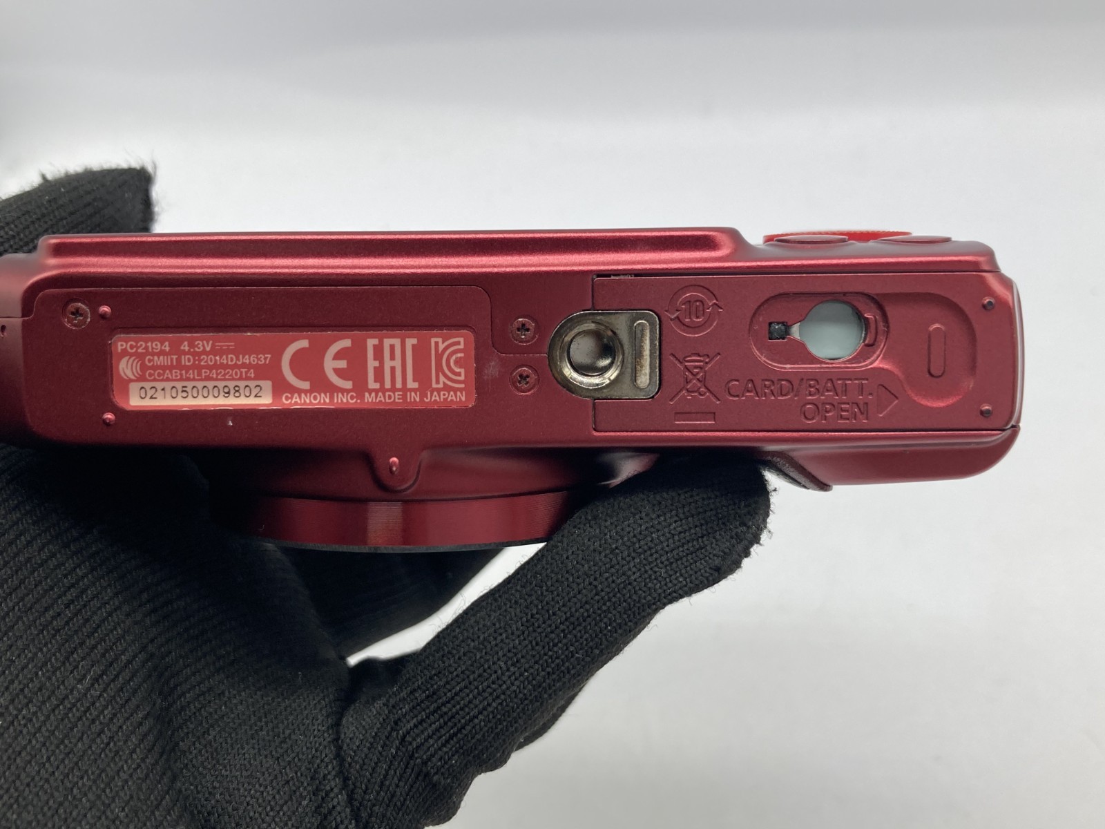 Excellent Canon PowerShot SX710 HS red 20.3 MP Digital Camera 3832