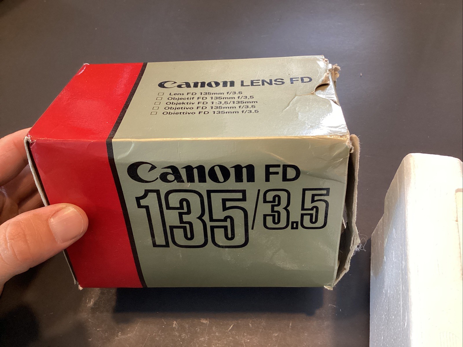 NEW Canon FD 135mm F3.5 Lens In Box Free Ship