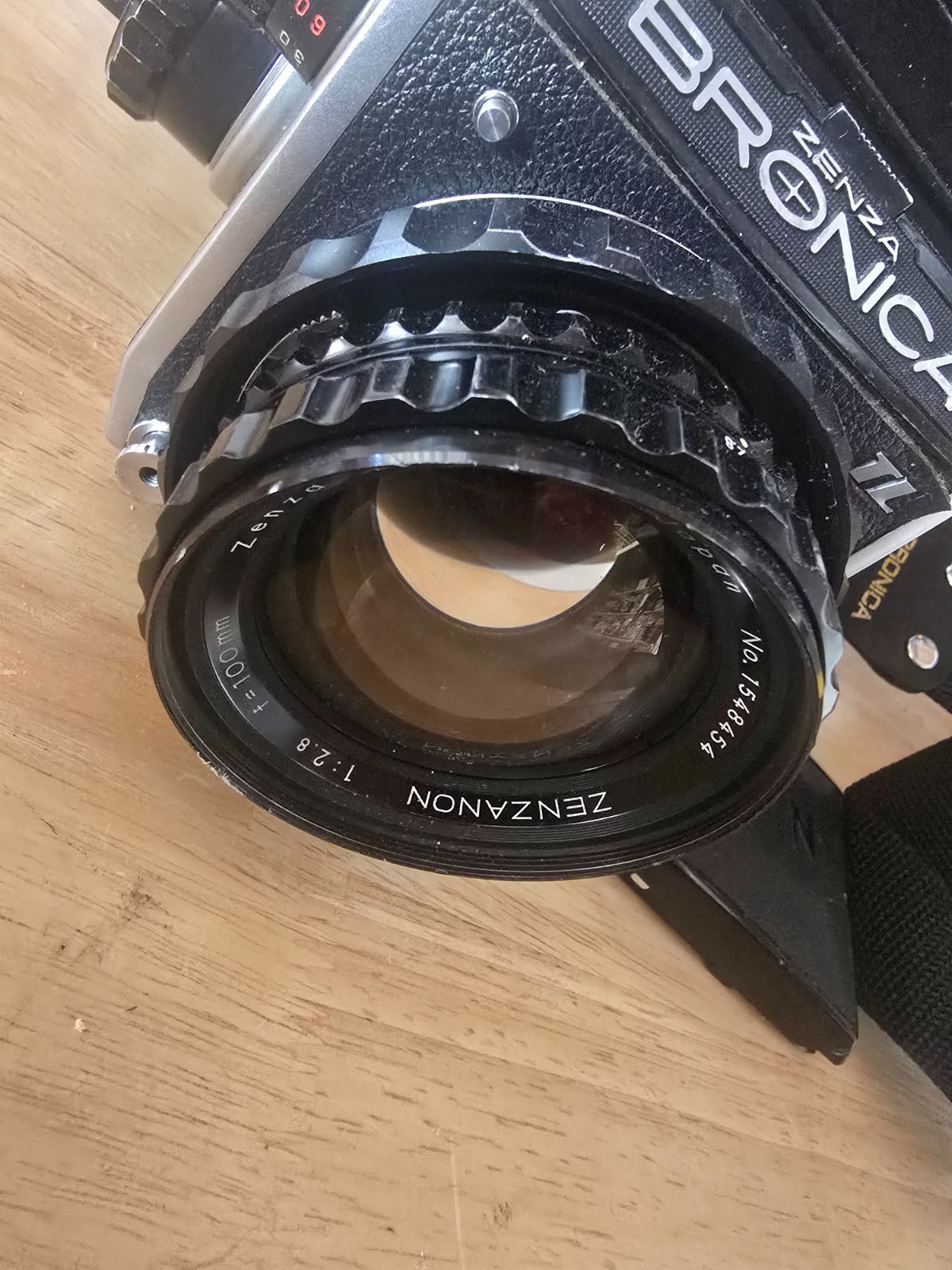 Zenza Bronica EC-TL 6×6 Film Camera Zenzanon 100mm f/2.8 Lens WLF & Prism