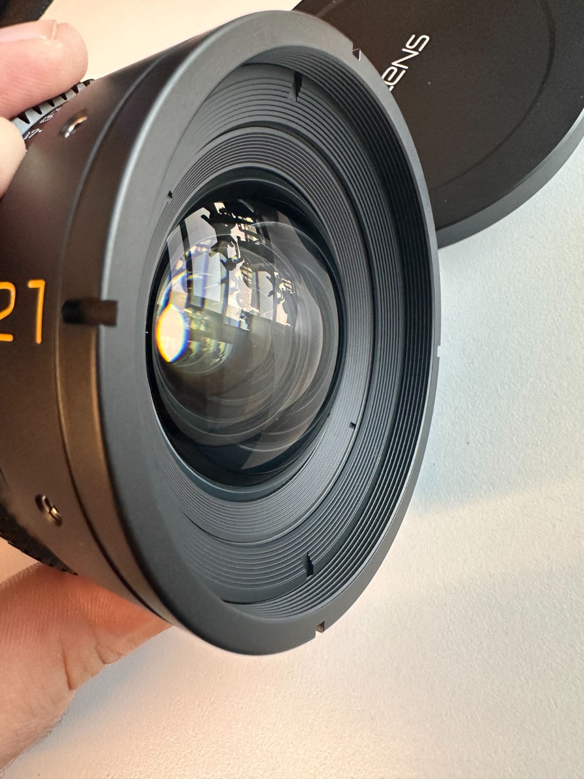 DULENS 21mm T2.6 APO Mini Prime Full Frame MF Cinema Lens for ARRI PL Mount