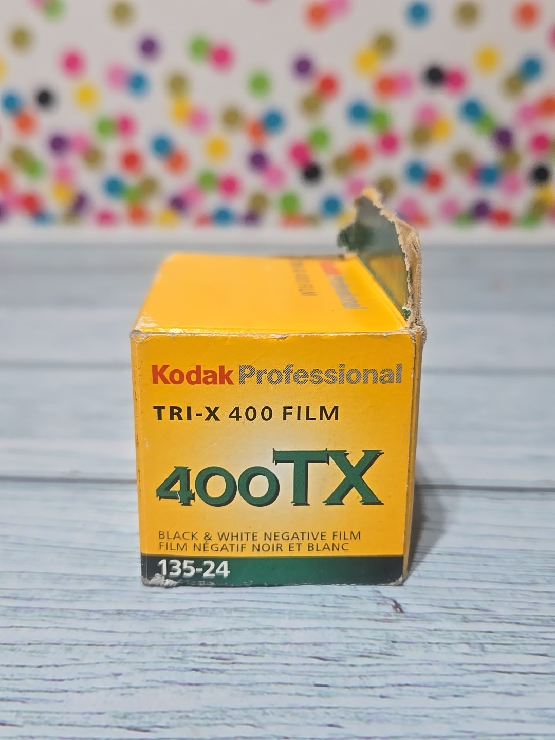 Kodak 400TX Black & White Film, 24 Exp – 35mm – NIP – EXPIRED 6/2005