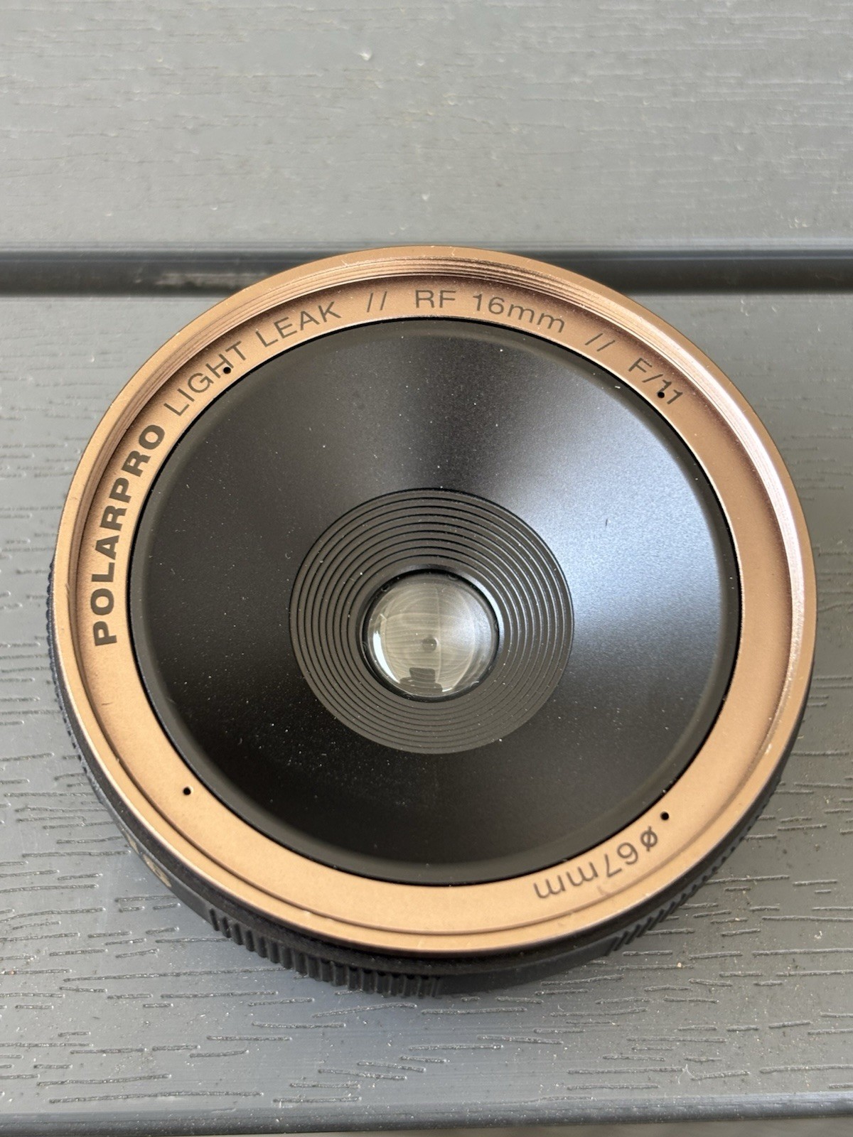 PolarPro LightLeak Lens 16mm for RF Mount F/11 67mm