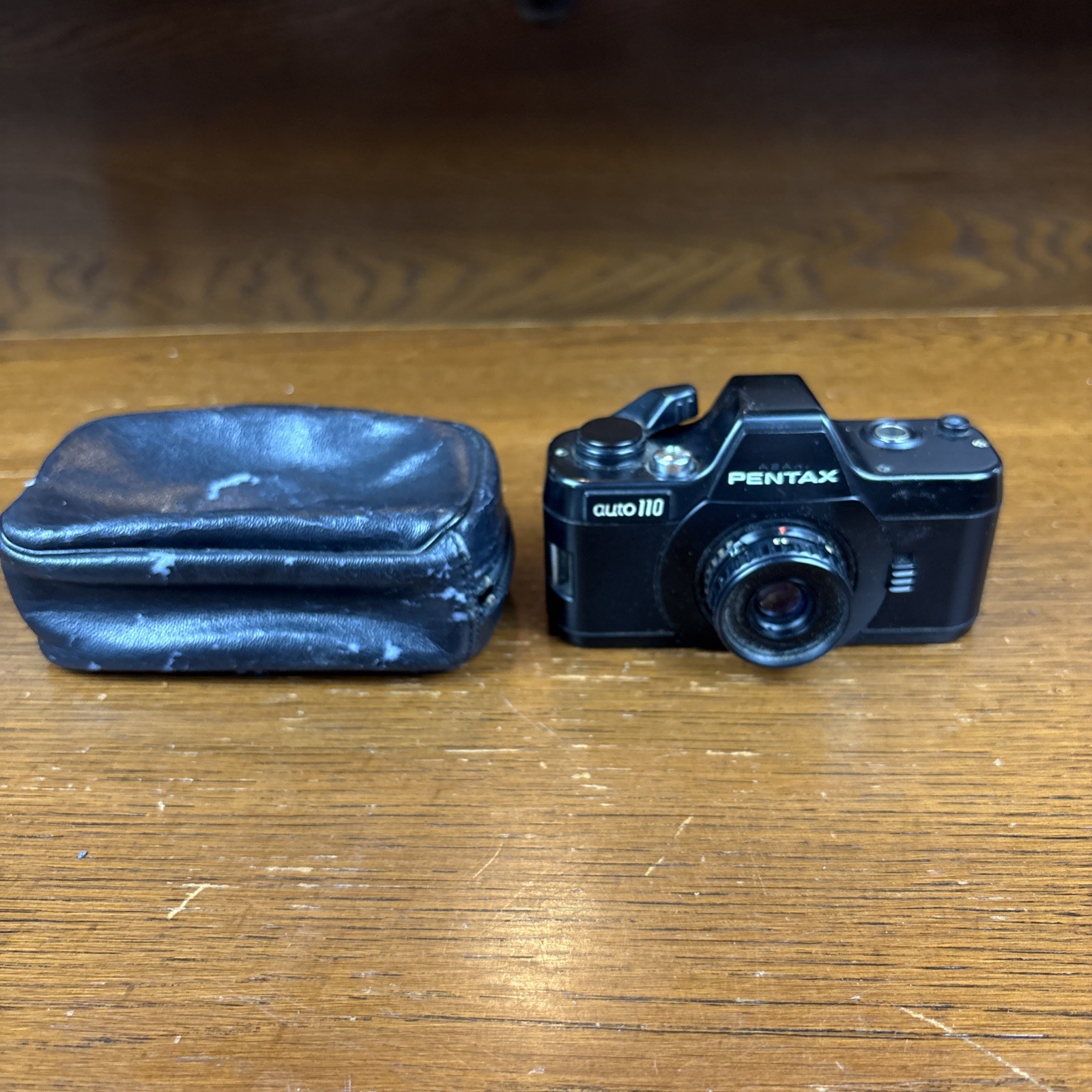 Pentax Auto 110 SLR Film Camera Lens 110 Format Film Untested