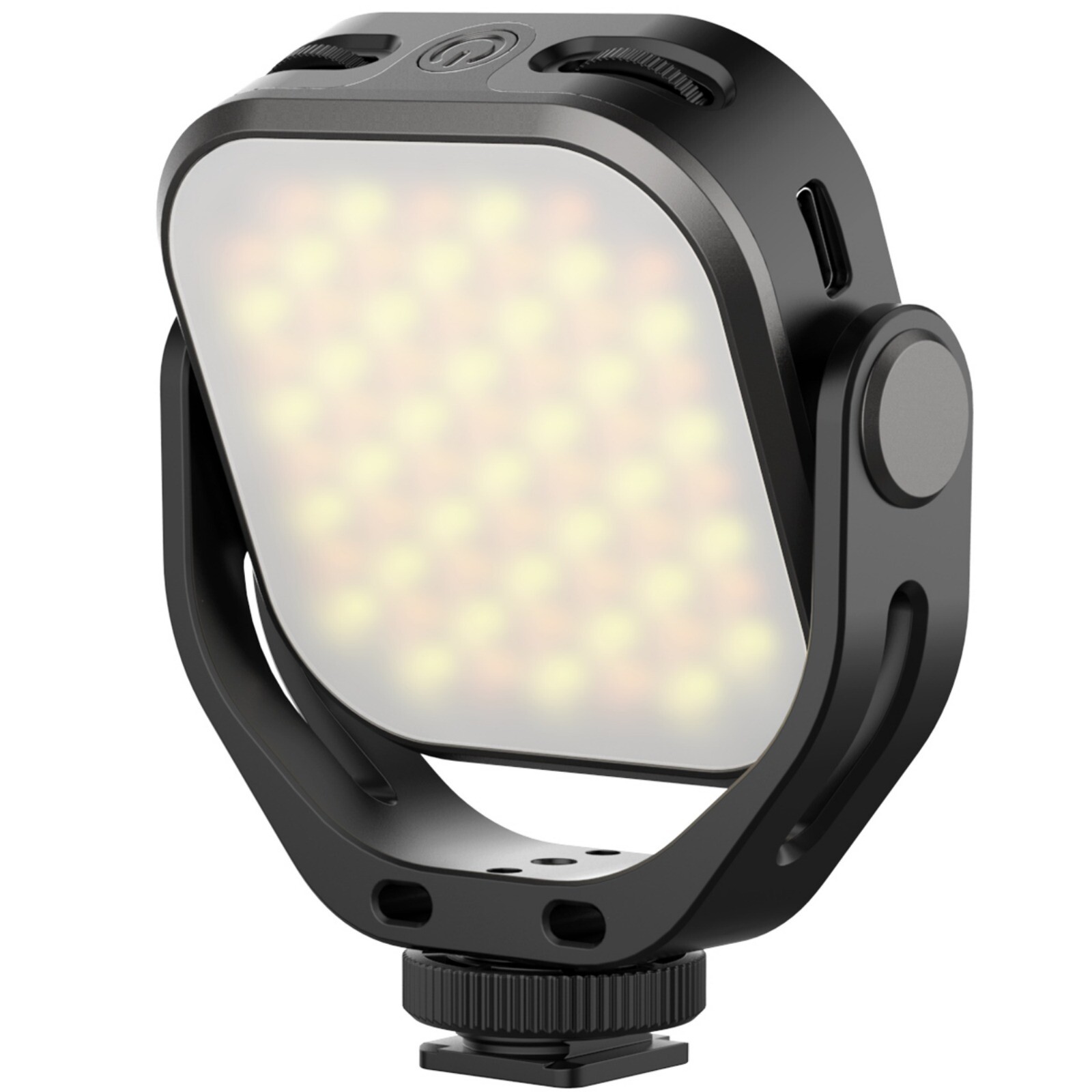 Ulanzi VIJIM VL66 LED Video Light with 360 Rotation Mount Bracket Fill Light