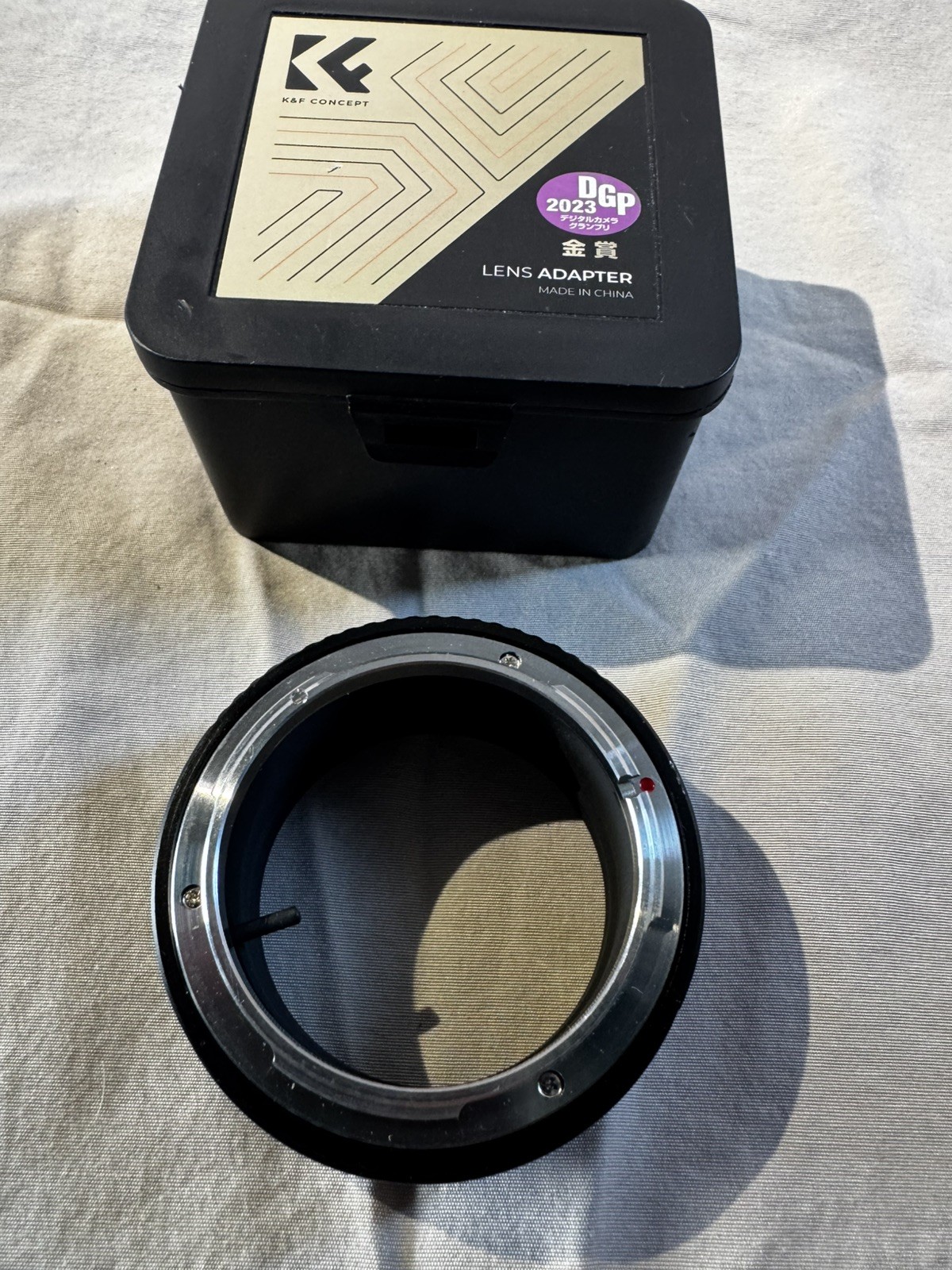 K&F Concept Canon FD Lens to Canon RF EOS R Mount Adapter KF06.378 w/ Case