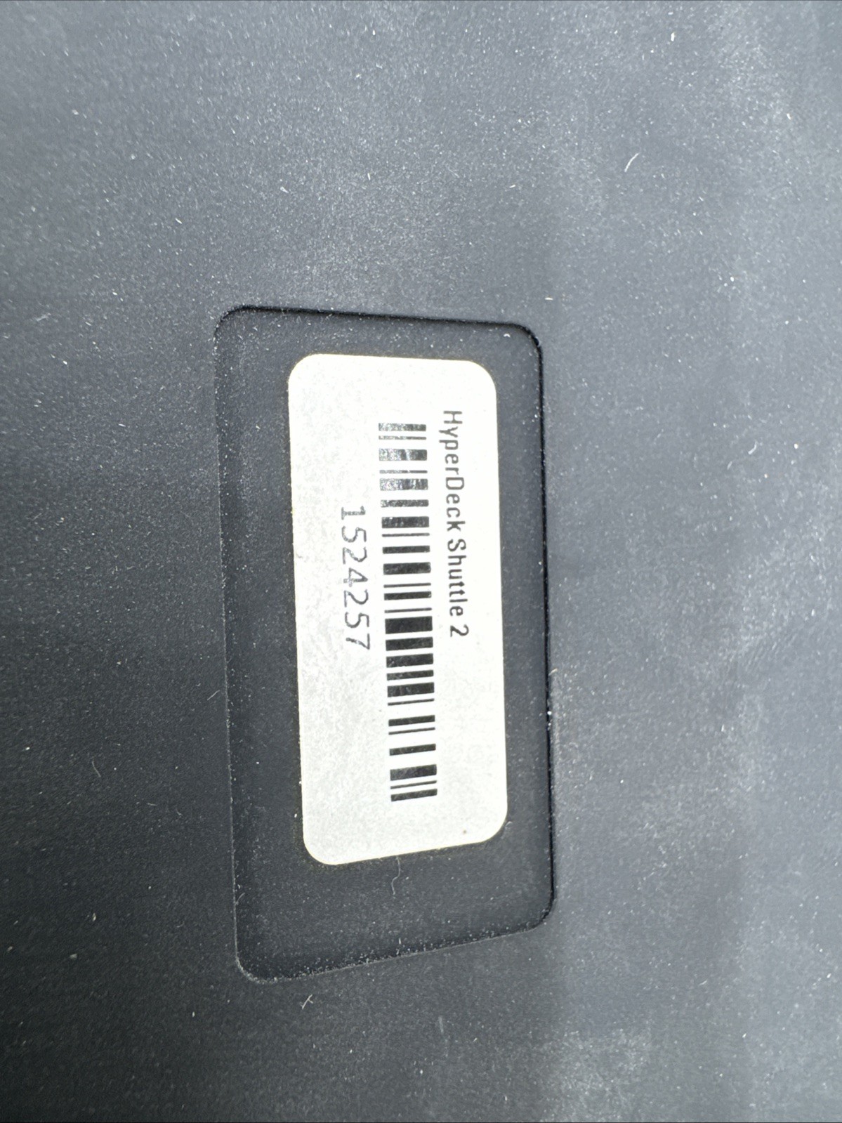hyperdeck shuttle 2 SDI HDMI – Missing power supply So UNTESTED ITEM