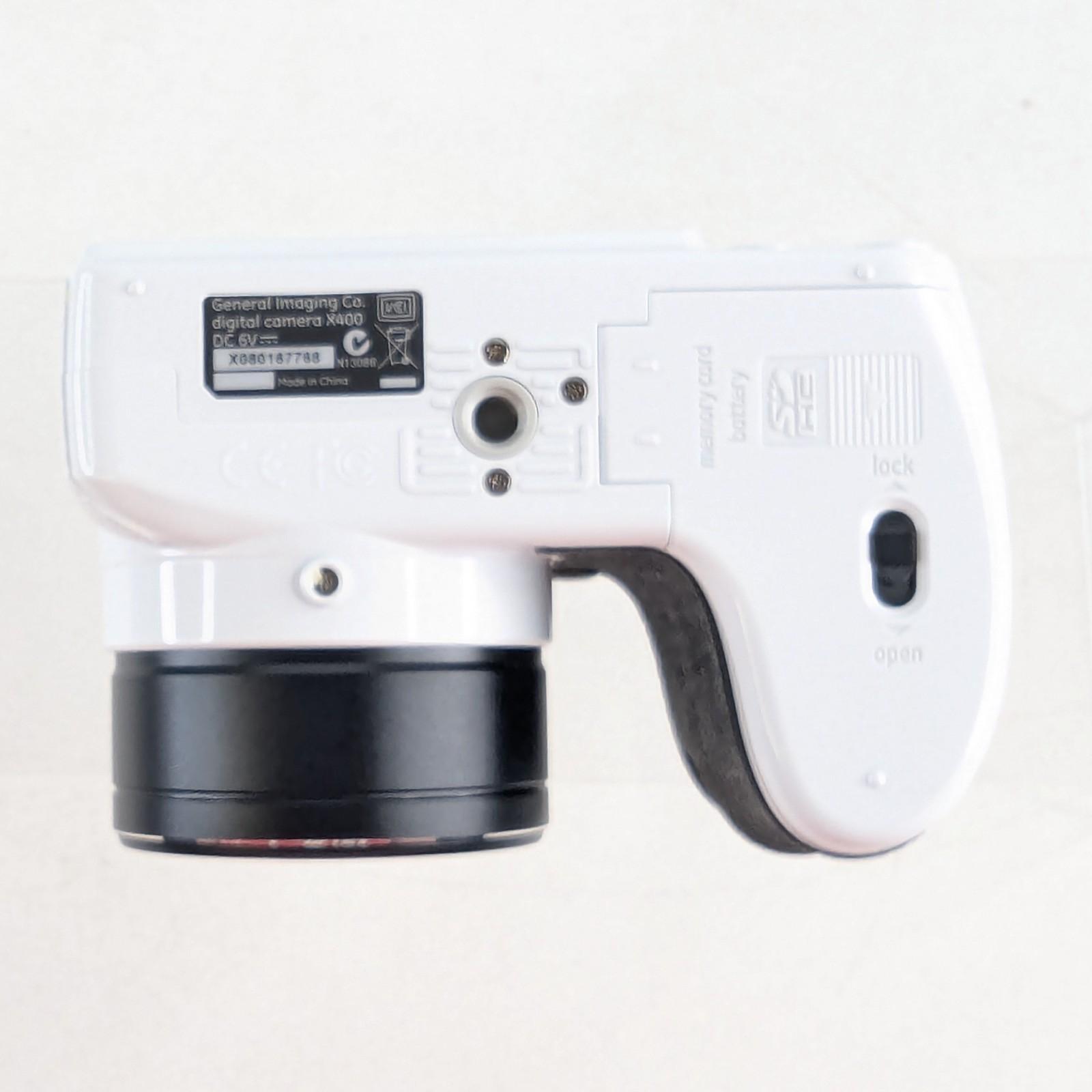 GE X400 Bridge Digital Camera 14.1MP 15x Zoom WHITE Compact – Tested Working