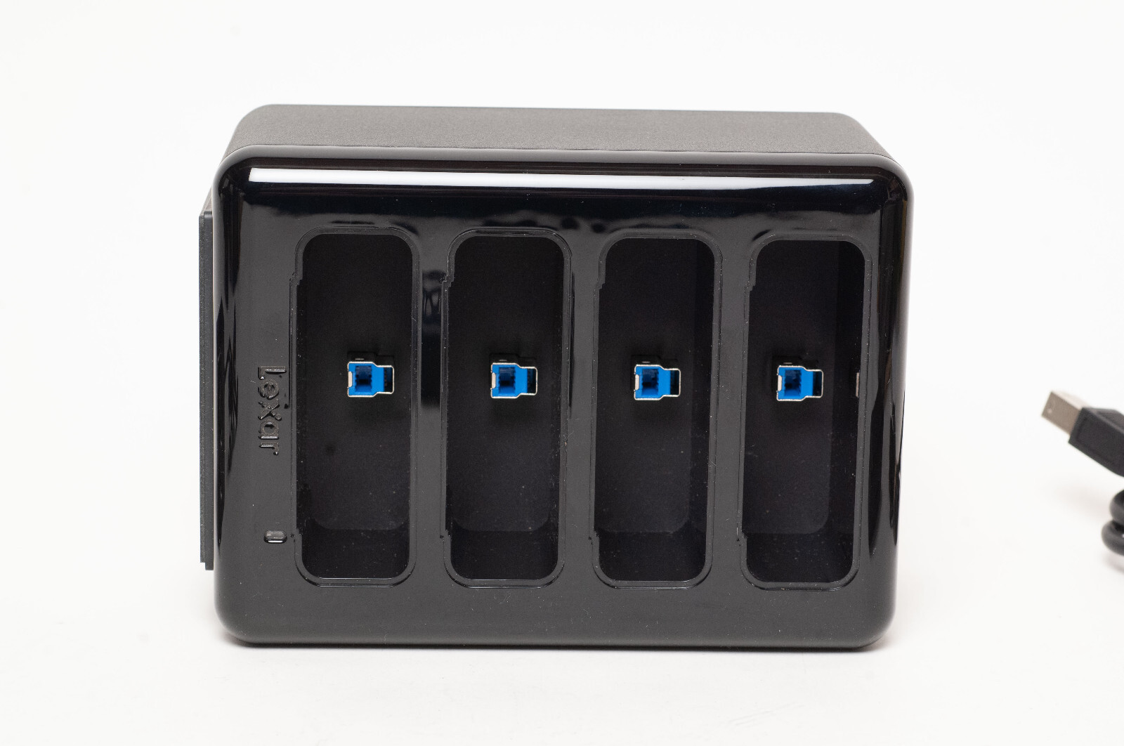 Exc Lexar Prof Workflow HR1 Hub USB 3.0 with CFR1 & SR1 Card Reader tested CF SD