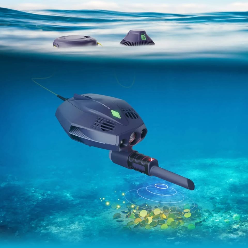 CHASING Dory Explore Underwater Treasure Hunting Drone