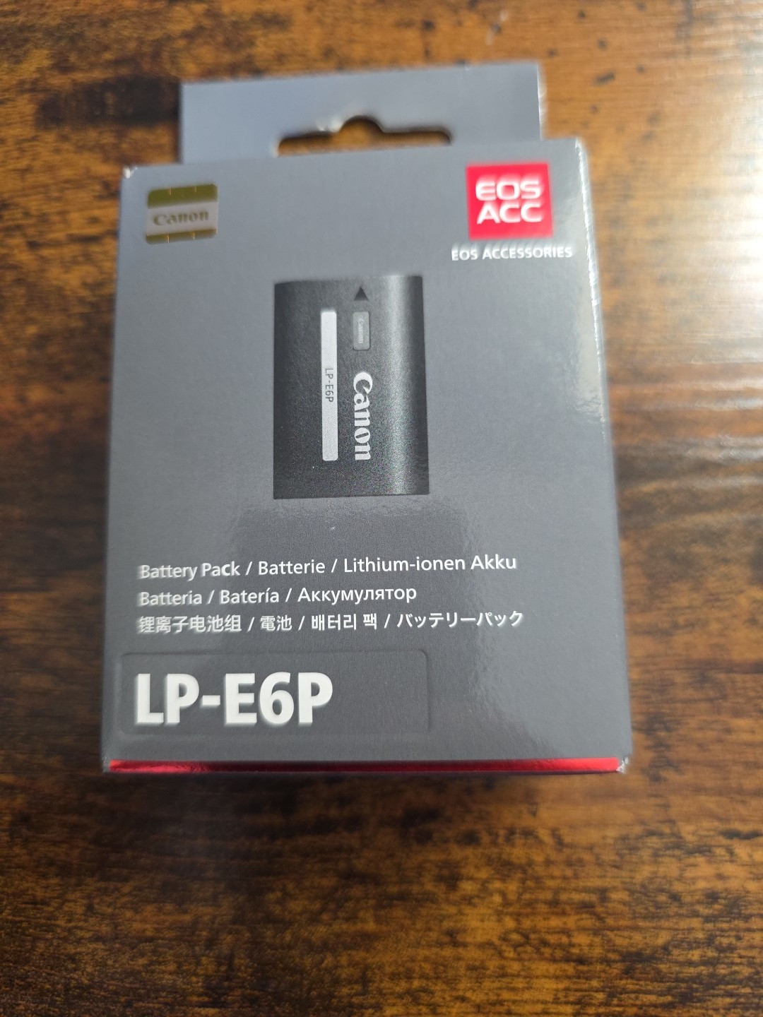 Canon Rechargable Lithium-Ion Battery Pack for LP-E6P**BRAND NEW**NEVER OPENED**